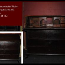 Schraegklappensekretaer um 1800 Eiche